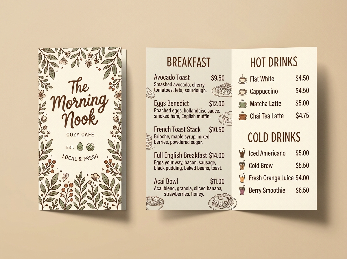 Menu Design 2