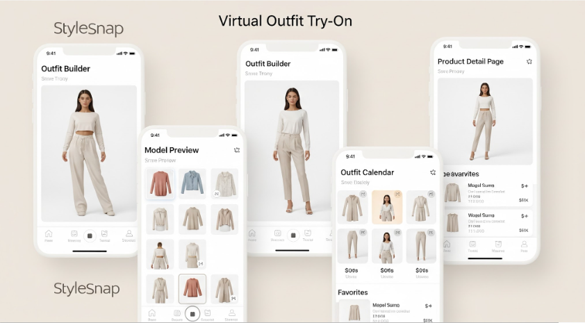StyleSnap Try-On App